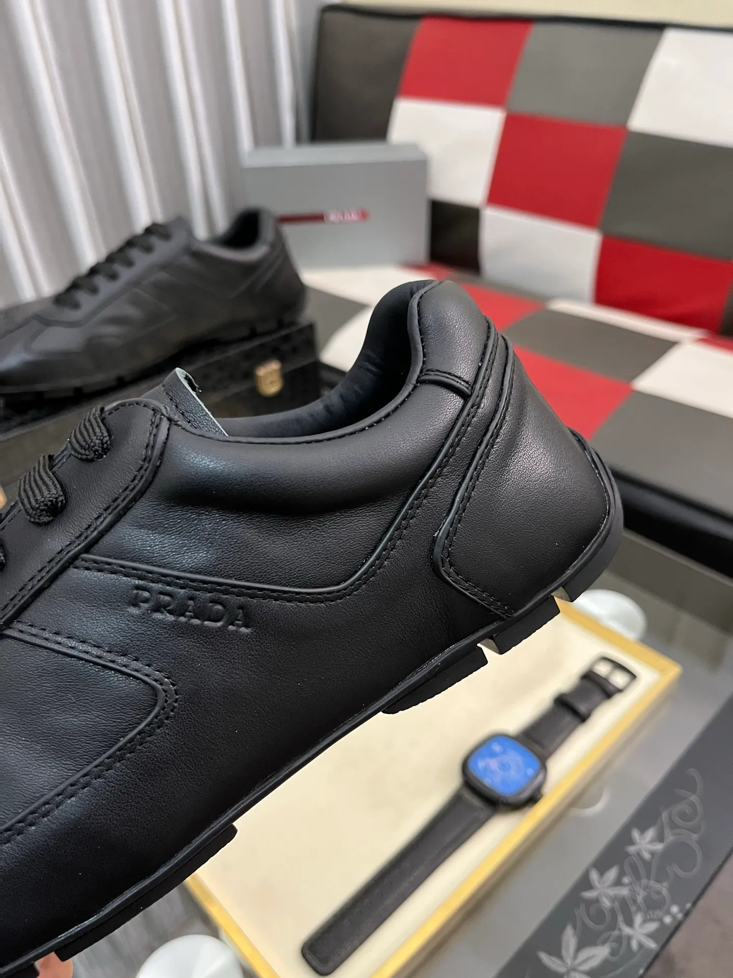 Men's men's shoes 💰458⌚️⌚️prada: New casual shoes for spring and summer, sports sneakers, fabric: imported cowhide, lining: original lining, sole: original sole, size: 38-443️⃣colors available